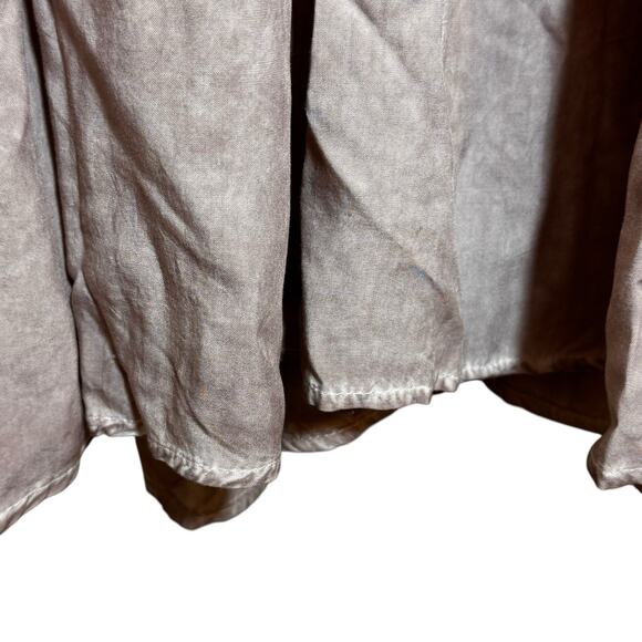 Hyku Neutral Lace Detailed Sleeveless Dress Boho Romantic Size Large Whimsical - Picture 4 of 9